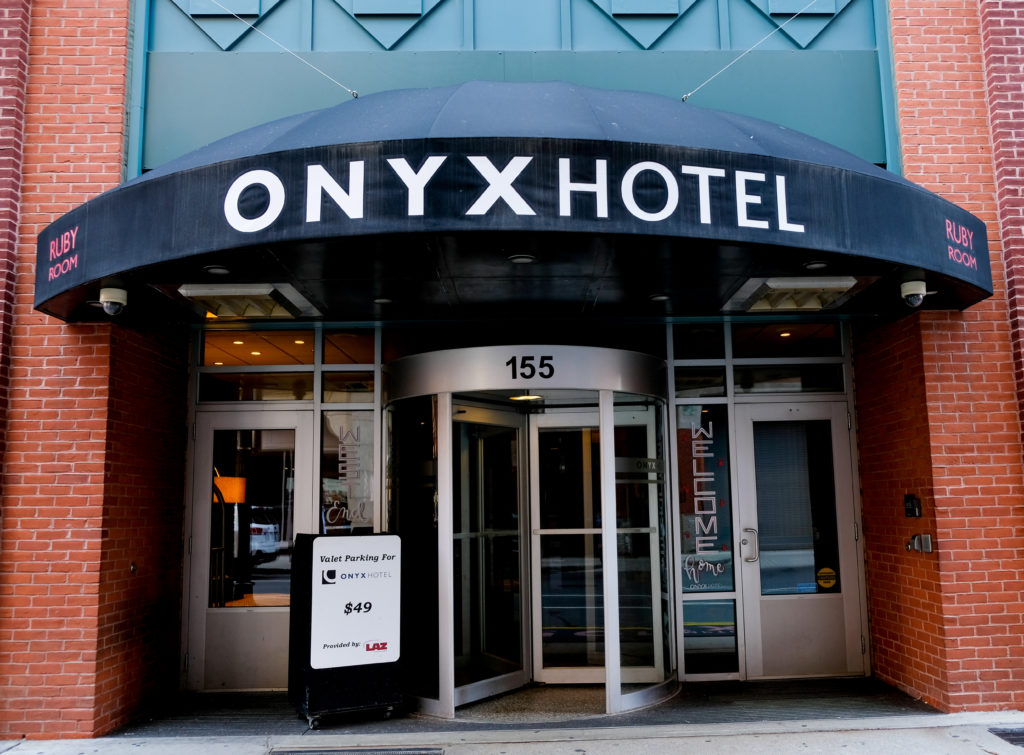 onyx hotel boston parking